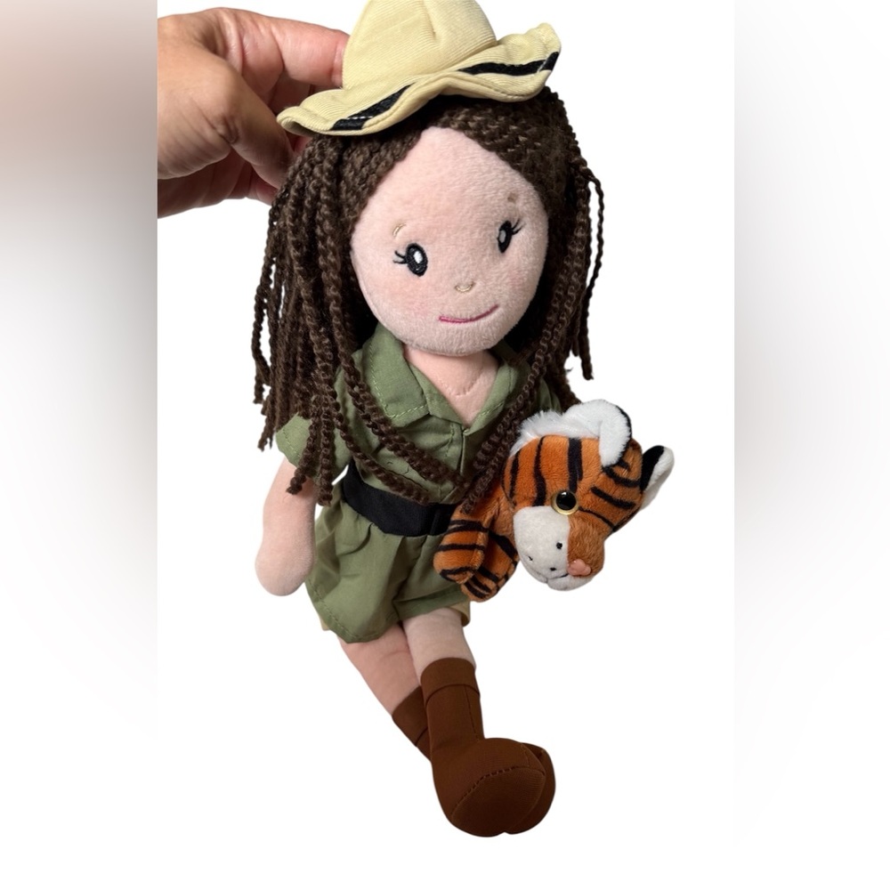 Explorer Doll with Tiger Plush